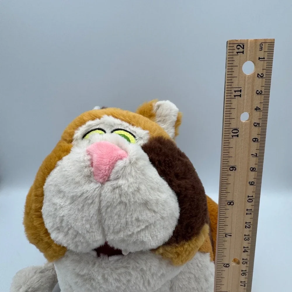 Disney Pixar Cat Soul Mr. Mittens Small Calico Orange Brown White Soft
